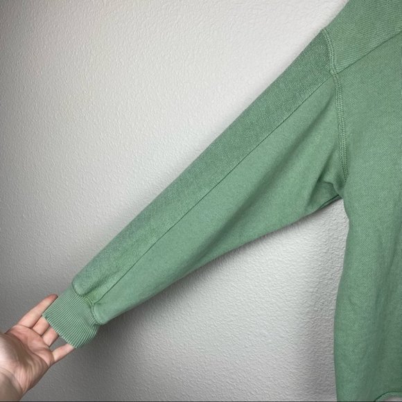 AERIE Inside-Out Beach Fleece Crewneck - Picture 4 of 13